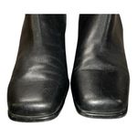 NICOLE Black Leather Button High Heels Ankle BOOTS Womens Shoes Sz 7.5 Photo 7