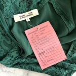Diane Von Furstenberg  Green Fifi Lace Dress Photo 7