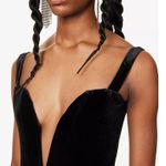 Farai London Edena Velvet Cutout Corset Skirt SET Turquenite Womens Size XS Photo 5