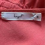 Hazel Floral Embroidered Sleeveless Dress Coral Black White Size Small Orange Photo 7