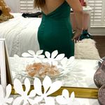 Beginning Boutique Maxi cross over neck green dress  Photo 2