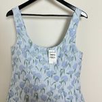 Amanda Uprichard  Empire Floral Jacquard Minidress in Flores Brocade Large NWT Photo 3