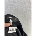 EXPRESS Women's Trumpet Skirt Solid Black Size 10 Pleated Hem Wool Blend Photo 2