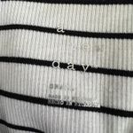 A New Day Women's Black and White Striped Rib Racer Dress - Size Small - NWT Photo 1