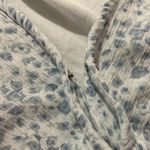 Abercrombie & Fitch Womens Cropped Knot Front Top Floral Print Short Sleeve M Photo 6