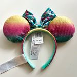 Disney NWT RunDisney Springtime Surprise Weekend 2022 Pastel Sequin Ear Headband Photo 2