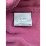 Equipment NWOT  Femme Two Pocket Silk Shirt Size S in Pale Pink/ Lavender Photo 4