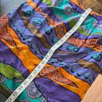 Solitaire Vintage Whimsical Boho Patterned Wrap Skirt Photo 7