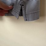 FootJoy  NBC Golf Polo Women's Size L Dark Blue White Stripe Short Sleeve Shirt Photo 1