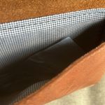 New Spikes $ Sparrow Leather Front Zip Big Waist Belt Fanny Pack in Saddle Brown Photo 2