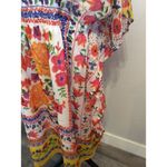 Plus Size 1X Womens Kaftan boho V Neck floral Midi vaca beach Speed control NY Photo 1