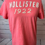 Hollister  California Short Sleeve Tee Shirt Y2K T-Shirt‎ Raised lettering Small Photo 0