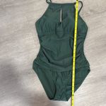 Ellen Tracy  one piece ruched swimsuit with cutout at front Photo 7