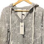 Neon Buddha NWT Lux Leisure Meditation Hooded Long Sleeve Top Size Small White Photo 1