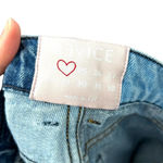Revice Denim REVICE Two-Tone Yin Yang‎ Distressed Denim High Rise Straight Jeans Size 24 Photo 8
