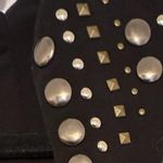 Rock & Republic NWT  Black Studded Sleeveless Scoop Neck Mini Dress - Size Small Photo 7