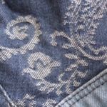 Topshop  Moto Denim Bustier Crop Top Size 8 Photo 9