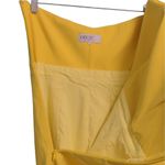 House Of CB  London Womens Uma Sheath Dress Yellow Asymmetric Cocktail Formal S Photo 3