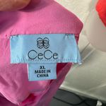 CeCe  Pink Short Sleeve Button Down Top Size XL NWT Photo 5