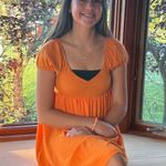 No Comment  Dress Orange  Photo 0