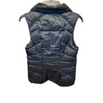 Champion  9 Puffer Vest Women's Size Small Black W/Black Fuzzy Collar Photo 1