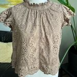 Jennifer Grace Brown eyelet top Photo 0