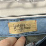 Anthropologie Holding Horses x  Women's Straight Leg Dark Blue Jeans Size 31 Photo 3