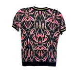 Just Cavalli  Women's Multi-Color Wool Cashmere Short Sleeve Sweater Medium Photo 1