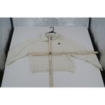 Prince Pickleball Quarter Zip Sweatshirt Cropped Pullover Long Sleeve Women XXL White Photo 2