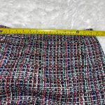 Halogen  colorful black tweed midi pencil skirt woman’s 6 EUC Photo 8