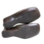 Bijoux Terner Bijou Women's 7 Leather Wedge Sandals in Cream Photo 8