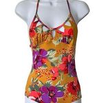 Zimmermann  Size 4 one piece cut out floral swimsuit Photo 0