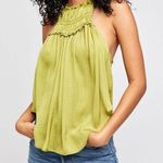 Free People  My Oh My Tank Grasses Green M Photo 0