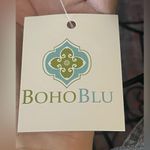 Oddy Boho Sheer Knitted Hooded Long Poncho Size Small​​​ Photo 4