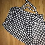 Fourteenth Place high low gingham plaid Skirt S Photo 3
