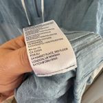 Urban Outfitters NWT  silence + noise blue mesh lightweight pullover hoodie Photo 8