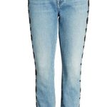 7 For All Mankind 7FAM Luxe Vintage ☻︎ High Sequin Embroidery Skinny Jeans ☻︎ 24 Photo 14