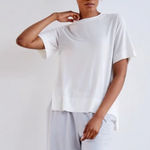 ADAY Essentialist White Cream Oversized Tee Size L Photo 0