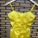 Cache Yellow Dress Size 2 Photo 2