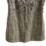 Wet Seal Women's XL Silver Sequin Sleeveless Tank Top Party Wear Photo 2