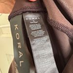 Koral  Lustrous High Rise Legging in Chocolate size medium Photo 4