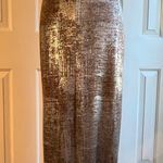 Connected Apparel Silver/brown Long Gown.  Photo 1