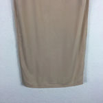 Lulus Lots of Love Beige Strapless Ruffle Bodycon Pencil Midi Dress XS Photo 12