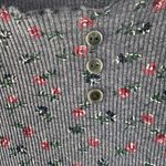 A Byer Vintage 90s Byer California Floral Henley Long Sleeve Top – Women’s Medium Photo 1