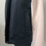 SHAPE Black and Soft Pink Mockneck Full Zip Jacket in Size XS Photo 5