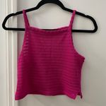 Amazon Bright Pink Crochet Top Photo 1