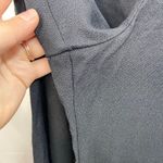 Vintage women's solid black pull on loose straight fit relaxed pants casual 12 Photo 1