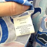 Abel the label Anthro‎  Floral Hi-Low Midi Dress Blue Floral Size S Photo 6