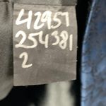 Jay Godfrey Womens Sheath Dress Geometric Strap Cocktail Party Blue Black Size 8 Photo 9