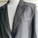 Lush Clothing Lush Bow Pocket Black Blazer NWT Small Photo 3